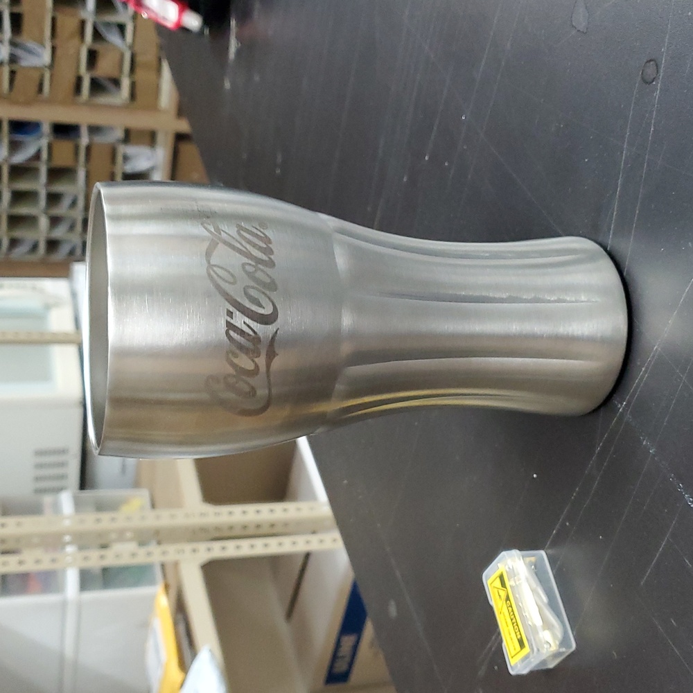 Coca-Cola Branded Silver Tumbler